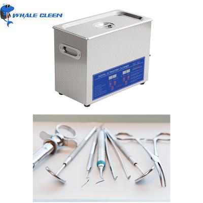 China 5.6kg Dental Instrument Ultrasonic Cleaner Medical Ultrasonic Bath With Drain Valve for sale
