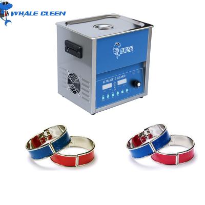 China Industrial Grade Ultrasonic Jewelry Cleaner Safe For Diamonds 15L 300W for sale