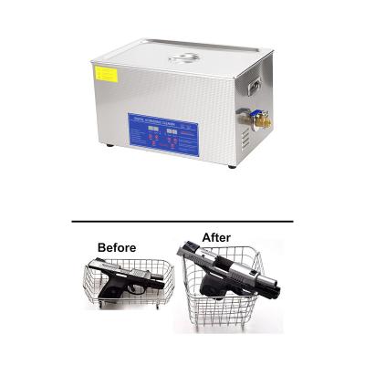 China Rifle 908mm Long Ultrasonic Gun Cleaner With Small Parts Basket for sale
