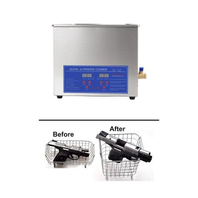 China Commercial 3.2L Pistol Ultrasonic Cleaner With 100W Ultrasonic Power for sale