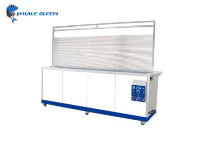 China Double Tank Ultrasonic Cleaning Machine 6000W 40KHz For Window Blind for sale