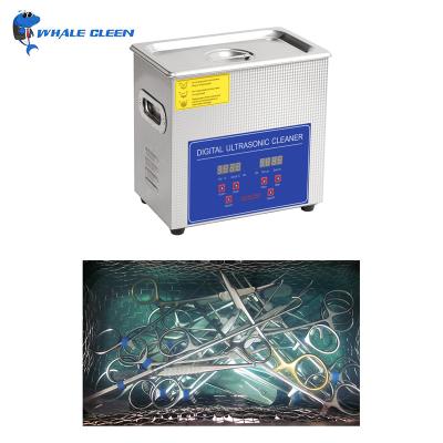China 50Watt 2000ml Ultrasonic Parts Cleaner For Dental Tools Cleaning 40000Hz for sale