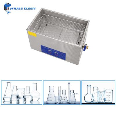 China Tabletop 22L Ultrasonic Bath Laboratory With Mechanical Timer for sale