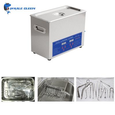China Digital Control Medical Ultrasonic Cleaner 4.5L Custom Sizes Available for sale