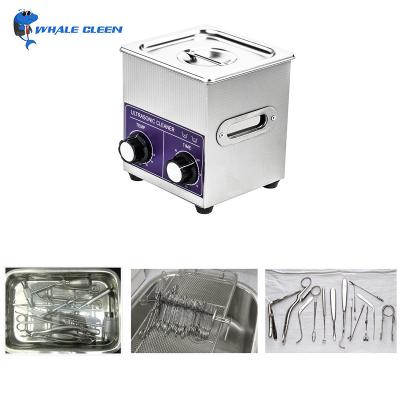 China Mechanical Control Medical Ultrasonic Cleaner 30L Stainless Steel SUS304 Tank for sale