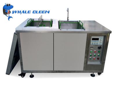 China Double Tanks Electrolytic Ultrasonic Cleaning Equipment For Mold Washing for sale