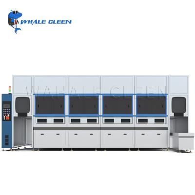 China 2400W Fully Automatic Ultrasonic Cleaning Machine Parts Washing Device for sale