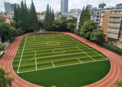 China 13000 Dtex Polyethylene Football Synthetic Grass 4m X 3m For National Training for sale