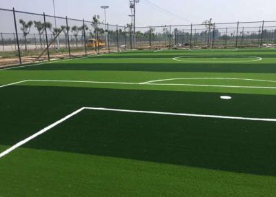 China 50mm Fire Retardant 5 Metre Wide Artificial Grass Turf For Football Pitch for sale
