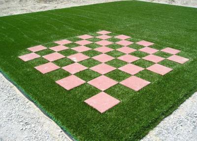 China 50 mm All Seasons Realistic Outdoor Artificial Synthetic Grass For Soccer Fields for sale