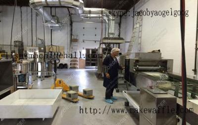 China LG-39 Hot Selling Wafer Biscuit Processing Line With Full Automatic for sale