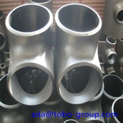 China Stainless Steel Pipe Tee A403 Wp304L Straight Tee Asme B16.9 Size 1/2 - 60 inch for sale