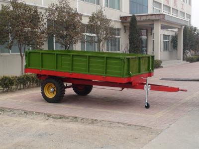 China Loading 15HP Farm Tractor Trailer 1500kg 2 Wheels CE approval for sale