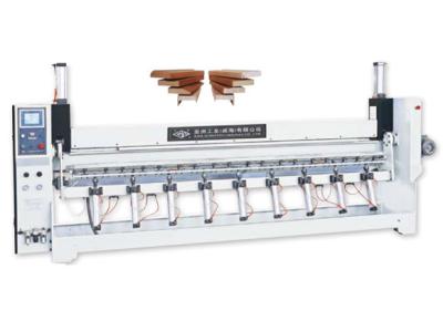China 210 Degree Membrane Press Machine L3000mm MDK5531 NC Post Forming Machine for sale