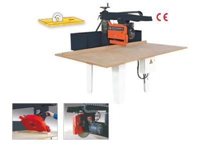 China MJ223 MJ224A MJ224B Woodworking Radial Arm Saw For Furniture / Cabinet for sale