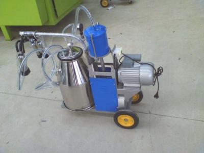 China Portable 25L Cow Milking Machine 10cows/H Automatic Cow Milker for sale
