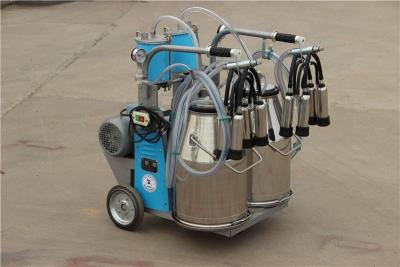 China Portable 25L 64times/Min Cow Milking Machine With Piston Pump for sale