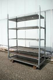 China 500KG Load Danish Flower Trolley 500KG 6 Tier Metal Plant Stand for sale