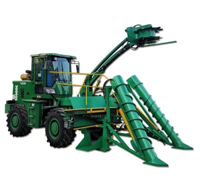 China 52kw Small Scale Agricultural Machinery 4x4 Whole Stalk Sugarcane Harvester for sale