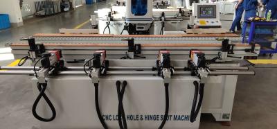 Cina Slot machine della cerniera del foro della serratura di CNC per produzione della porta in vendita