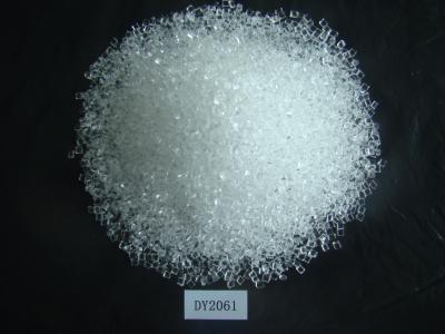 Chine Résine soluble dans l'alcool acrylique solide DY2061 transparent de granule utilisée en encre UV de film d'OPP à vendre