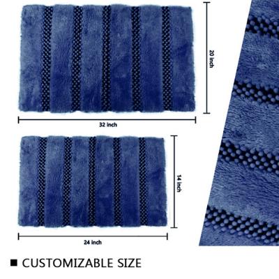 China Tufting Microfiber Chenille Bath Mat for sale
