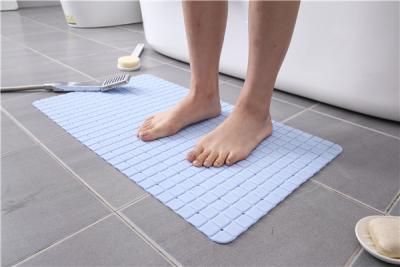China Floor 58x88cm PVC Bath Mat With Back Side Sucker for sale