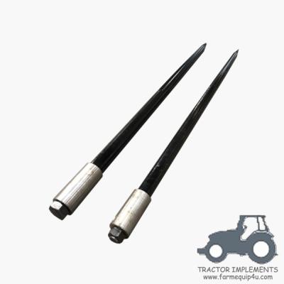 China HSN-Hay Spear With Nut And Sleeve; Bale Spear Tine For Skid Steer Loaders for sale