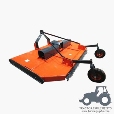 China PRTS - Tractor Pasture Mower ; Three Point Cat.2 Tractor Rotary Cutter With Double Saucer Shaped Blade for sale
