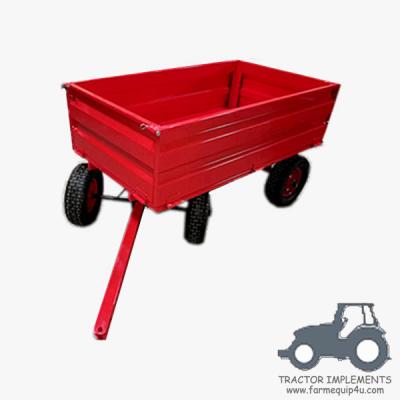 China 4WCART-  4Wheel 17cubic. Utility Cart Trailers; Doule Axle Atv Trailer; Trailer For Garden Transport;Farm Machinery for sale