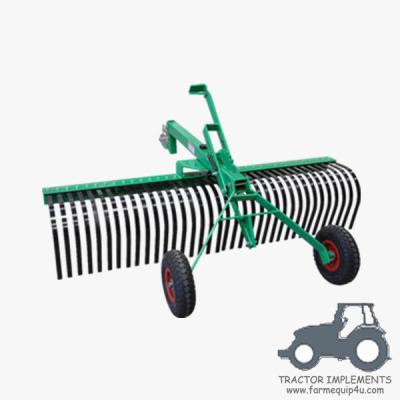China ALR- ATV stick rake ;atv attachment farm implements landscaping rake for sale