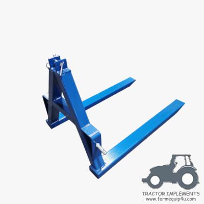 China PF2000 - Farm Implements Pallet Forks 2000kgs; Tractor 3 Point Fork Pallet Mover for sale