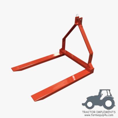 China PF1500 - 1500lbs Tractor 3-Point Pallet Forks ; Farm Machinery Pallet Mover for sale