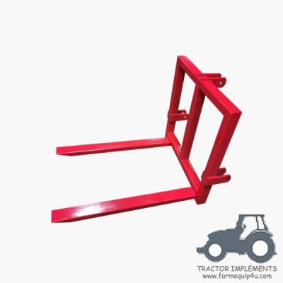 China PM2000 - Tractor Implements 3 Point Pallet Mover ; Farm Bale Mover 2000lbs loading for sale