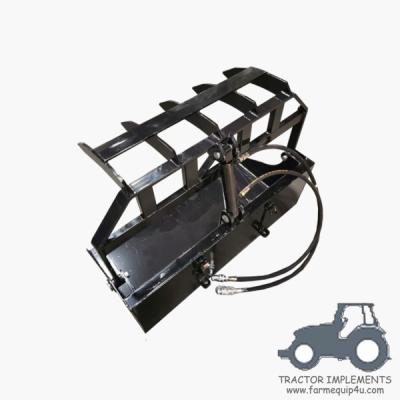 China GBK1200 - Grapple Bucket for skid steers ;Euro Hitch Type Bucket With Claw for sale