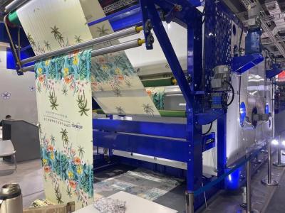 China Índice contínuo térmico da máquina de impressão 140m de matéria têxtil do aquecimento de vapor do óleo à venda