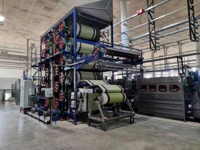 Chine une machine plus sèche de cylindre de 800mm pour le tissu de Viscos de rayonne de tissu de tissage de textile tissé à vendre