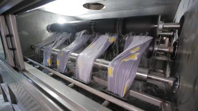 중국 니트 직물 형태 세탁기를 위한 50kW 연속적인 원단 수세 기계 판매용