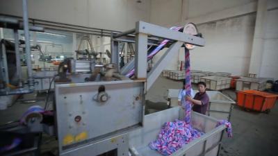 Κίνα Χειρωνακτικό αυτόματο πλυντήριο 200m/αίθουσα σχοινιών μορφής εκφόρτωσης προς πώληση
