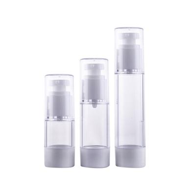China Color Optional Plastic Cosmetic Bottles With Pump , Skin Care PET Cosmetic Bottle for sale