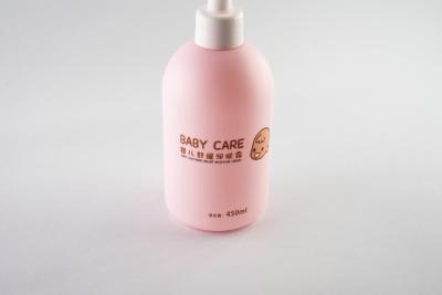 China OEM Service Pink Empty Cosmetic Bottles , Beautiful Bulk Lotion Bottles for sale