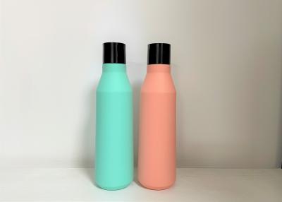 China Green 150ml HDPE Plastic Cosmetic Bottles With Screw Cap for sale