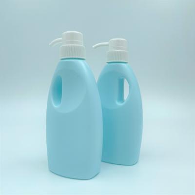 China 350ml HDPE Plastic Cosmetic Bottles For Shampoo Hand Wash Personal Care for sale