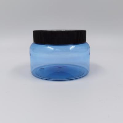 China 130ml 500ml Plastic Cosmetic Jars Body Butter Packaging for sale