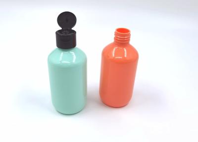 中国 オレンジ プラスチック化粧品は100ml 200ml 250mlのシャンプーのリンスの容器をびん詰めにする 販売のため