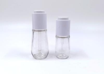 China 20/410 PET Plastic Bottle 30ml Serum Container With White Burette for sale