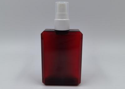 China OEM Red 150ml 200ml PETG Bottle With Sprayer Beauty Packaging for sale