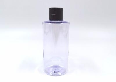 China Klare purpurrote Miniatur-Plastikshampoo-Flasche 15ml 30ml mit Falten-Kappe zu verkaufen