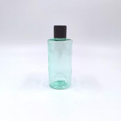 China El maquillaje plástico amistoso 0.5OZ de Eco embotella el envase transparente del champú en venta