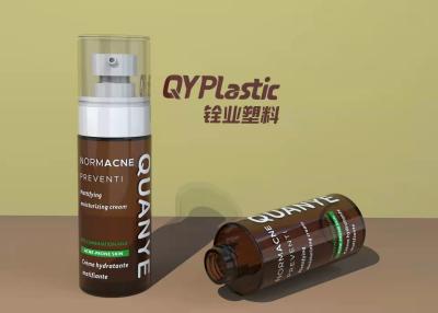 China 50ml 100ml 120ml Thick Wall Plastic Cosmetic Bottles For Eye Serum Face Cream for sale